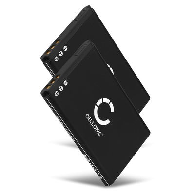 2x Bateria Doro DBO-1000A 1200mAh - DBO-1000A, Batería larga duración para smartphones Doro 1370 / 1372 / 2404 / 6040 / 6060