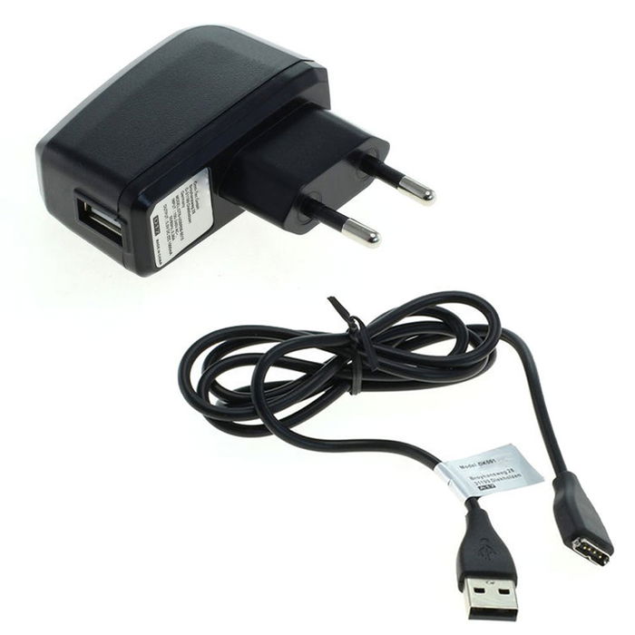 Cargador smartwatch + Cable USB para FitBit Surge 5W - Quick charge 1A con cable carga de