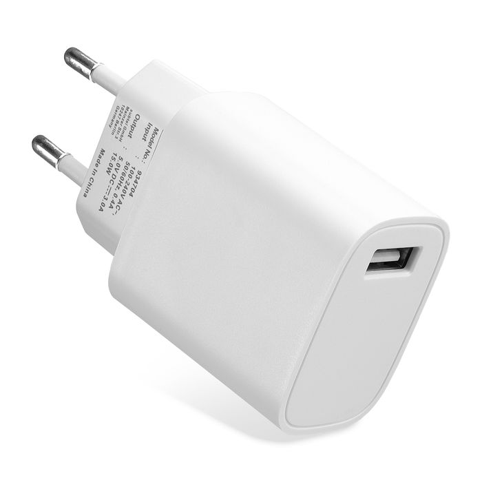 Cargador USB de pared para Apple iPhone 14, 13, 12, 11, X, XS, XR, 8, 7, SE con - 3A, Adaptador enchufe USB, Estación de carga USB
