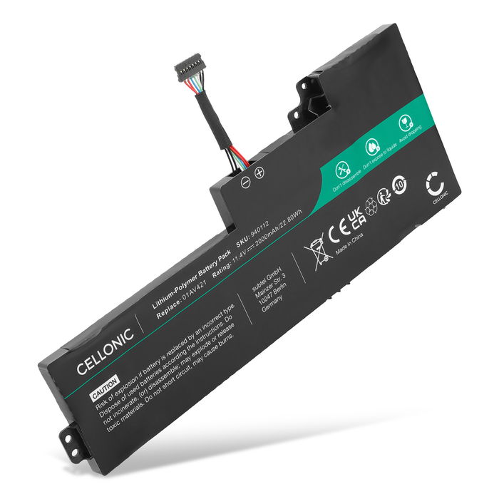 Lenovo 01AV421 Batería 2000mAh 11.25V de subtel