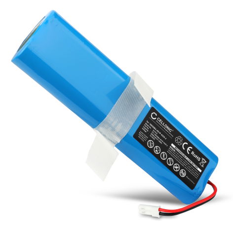 1x Batería para Ariete Pro Evolution; ILIFE V3s Pro; X750; V50 18650B4-4S1P-AGX-2, SUN-INTE-202 (2600mAh, 14.4V) de CELLONIC