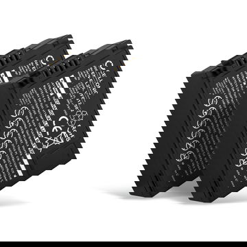 2x Bateria Nikon EN-EL25, VFB12502 1280mAh - , Batería recargable para camaras Nikon Z fc / Z 50 / Z 30