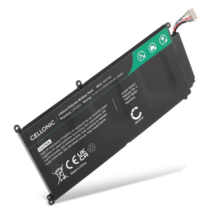 HP LP03XL Batería 3600mAh 11.4V de subtel