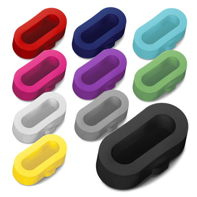 10x Tapones antipolvo de Silicone de colores - Tapones protectores de puerto de carga de smartwatch Garmin Fenix 6 X Pro, Vivoactive 4 Music, Venu 2, Forerunner 245, 935