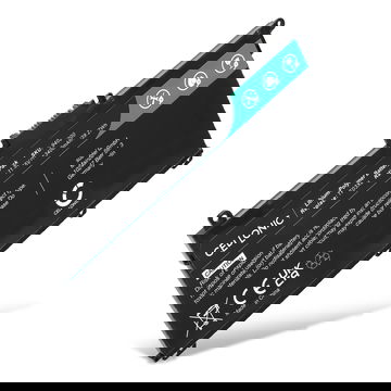 Batería HP para ordenador portátil HP Pavilion 15, Pavilion 14, Pavilion x360 14, TF03XL, TF03041XL 3400mAh 11.55V  de CELLONIC