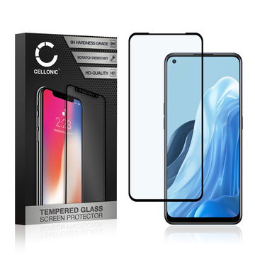 Protector pantalla móvil Oppo Find X5 Lite autoadhesivo de CELLONIC - Screen protector, (Calidad HD / 3D Case-friendly / 0,33mm / 9H)