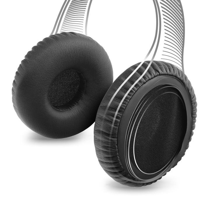 Almohadillas de goma espuma para auriculares JBL Synchros E40, E40BT, S400, T450 de subtel, Almohadillas para cascos negras, Headphone ear pads, Repuesto auriculares