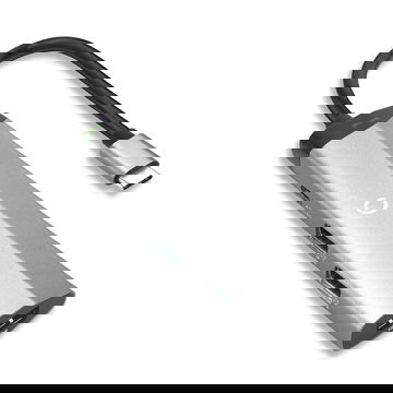 CELLONIC Adaptador USB C multipuertos: 1x HDMI 4K @ 30Hz, 1x Hub USB Tipo C, 2x USB A 3.0 PD 3.0 - HUB USB / Dongle USB C multipuerto compatible con Mac OS, Windows, Macbook, Lenovo, Dell o HP