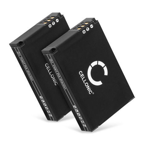 2x Batería para Cámaras Drift HD Ghost; Ghost S, S HD FXDC02 72-011-00 (1750mAh, 3.7V) de CELLONIC