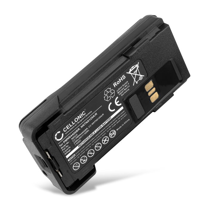 CELLONIC Batería para Motorola XPR 7550, 3300, 3500, 7350, 7380, 7580, APX4000 and APX4000Li, APX2000, APX3000 7.4V 2300mAh Ion de litio de CELLONIC