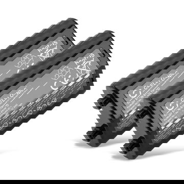 2x Batería para Nikon D6, Nikon Z 9 EN-EL18D (3500mAh, 10.8V) de CELLONIC