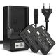 2x Batería 1600mAh + Cargador