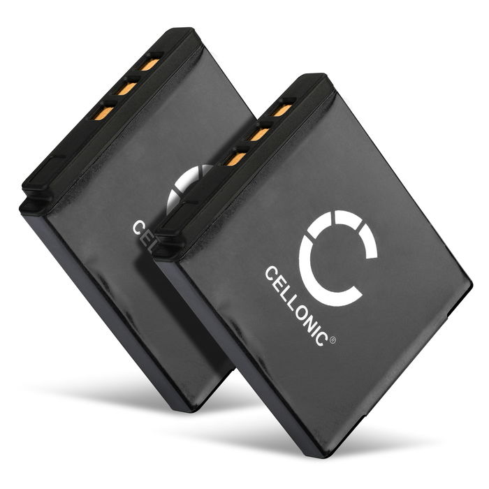 2x Batería para cámaras Kodak PlaySport Zx3, PlayTouch Zi10, Zi8, Easyshare M1033, Easyshare M1093 IS 700mAh 3.7V de CELLONIC