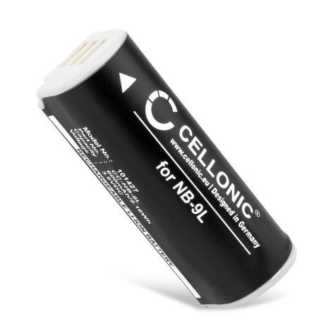 1x Batería para Cámaras Canon IXUS 500 HS; PowerShot N2, ELPH 520 HS, N (600mAh, 3.7V) de CELLONIC