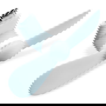 Miniventilador USB C de CELLONIC para - Ventilador USB Azul con conector tipo C de TPE, ventilador portátil ligero de diseño funcional