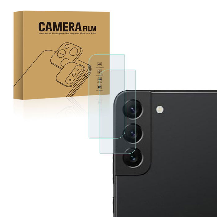 2x Protector pantalla móvil Samsung Galaxy S22 / Galaxy S22 Plus autoadhesivo de CELLONIC - Screen protector, (Calidad HD / Cristal templado / 0,33mm / 9H)