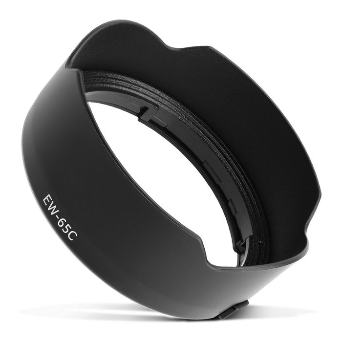 EW-65C Parasol de Cámara para Canon RF 16MM F2.8 STM – Plastic bayoneta Flor / Pétalo / Tulipán - Parasol de CELLONIC