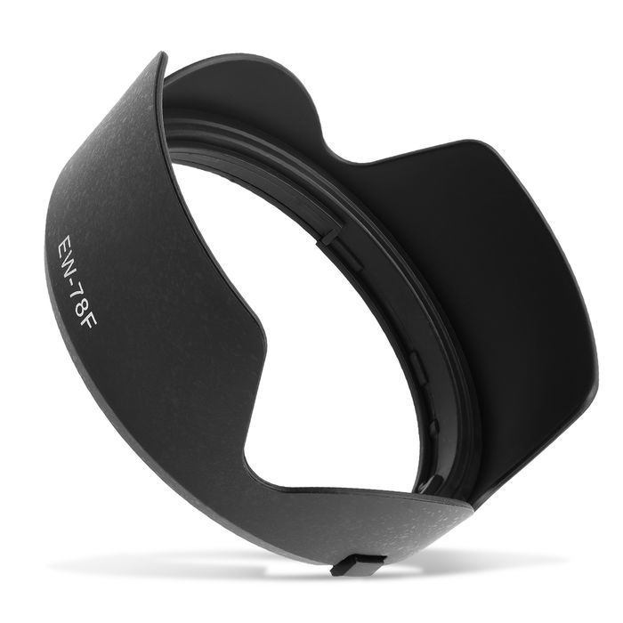 EW-78F Parasol de Cámara para Canon RF 24-240mm f/4-6.3 IS USM – Plastic bayoneta Flor / Pétalo / Tulipán - Parasol de CELLONIC