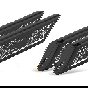 2x Batería para Panasonic Lumix DC-S1 Lumix DC-S1H Lumix DC-S1R Lumix S1 Lumix S1H Lumix S1R DMW-BLJ31 (3400mAh, 7.4V) de CELLONIC