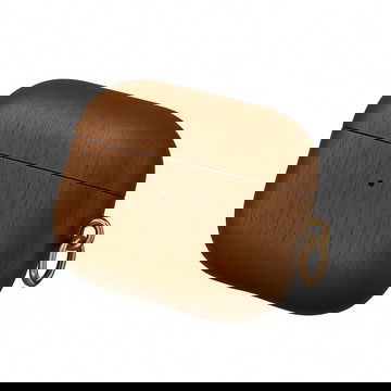 subtel Funda para AirPods Pro 1 – Elegante cubierta para estuche de carga con diseño de madera