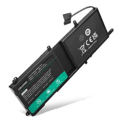 Batería Dell para ordenador portátil Dell Alienware 17 r5, 17 r4, 15 R4, 15 R3, 15, P31E, HF250, 9NJM1, MG2YH, 01D82, 44T2R 8200mAh 11.4V  de CELLONIC