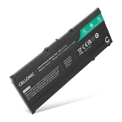 Batería HP para ordenador portátil HP Omen 15, Pavilion 15-CE, SR04XL, SR03XL 4380mAh 15.4V  de CELLONIC