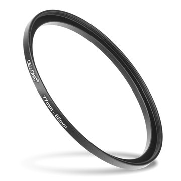 77mm - 82mm Anillo Step-Up Adaptador de Filtro para Cámara para Canon, Nikon, Sony, FujiFilm, Olympus Lentes de CELLONIC