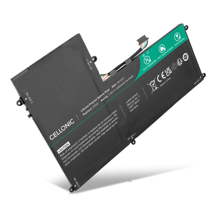 Batería para HP ElitePad 1000 G2, AO02XL de subtel®], 4000mAh, Litio Polímero