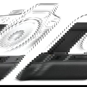 Empuñadura cámaras BG-E10 para Canon EOS 1100D, 1200, 1300D, 2000D, Kiss X50, Kiss X70, Kiss X80, Rebel T3, Canon BG-E10 - Empuñadura vertical con disparador y compartimento para baterías LP-E10 de CELLONIC