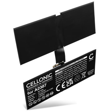 Bateria iPad A2387 gran capacidad 10500mAh - , Batería recargable para tablets Apple iPad Pro 12.9 (2021) - A2378, A2379, A2461, A2462