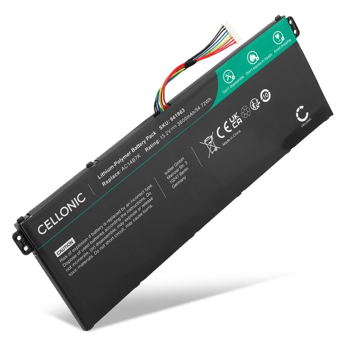 Acer Aspire ES15 Batería 3600mAh de Cellonic