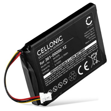 Batería para Garmin Edge Explore 2, Dezl OTR700 - 361-00056-12 (750mAh, 3.7V) de CELLONIC