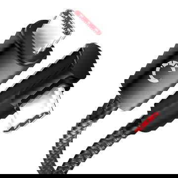 USB C to USB C 100W (PD) Cable L Shape Right Angle 1m Nylon Charging Data Cable USB 3.1 10 Gbps 8K for Phone, Tablet, Smartwatch, GPS, Speakers & more - Black