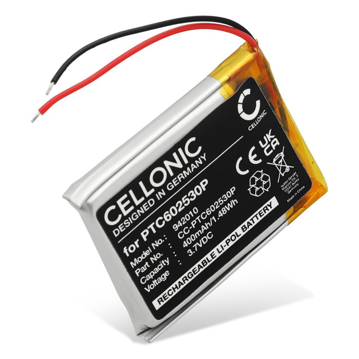 Batería para Suunto X10 - PTC602530P (400mAh) Batería de Reemplazo