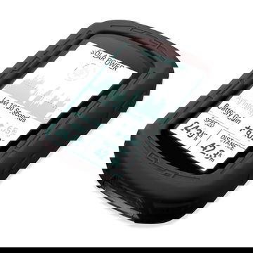 CELLONIC® Funda Garmin Edge 540 / Edge 840 & Solar, Funda de Silicona para dispositivos GPS bicicleta - Funda protectora en negro Back Cover Bumper Case Shockproof