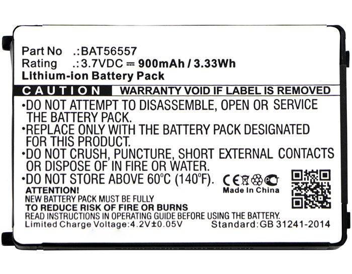 CELLONIC Batería para Motorola CLS1110, CLS1000, CLS1100, CLS1410, VL50, CLS1114, CLS1415, CLS1450, CLS1450CB, CLS1450CH, VL120 3.7V 900mAh Ion de litio de CELLONIC