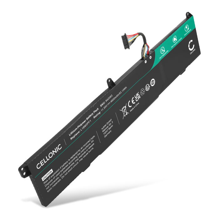 Batería Lenovo para ordenador portátil Lenovo IdeaPad L340-15IRH, IdeaPad L340-17IRH 4600mAh 11.55V  de CELLONIC