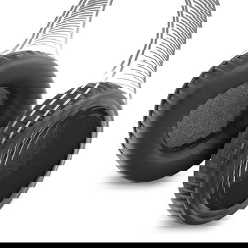 Almohadillas de goma espuma para auriculares de 100mm de , Almohadillas para cascos negras, Headphone ear pads, Repuesto auriculares