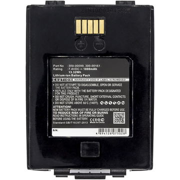 Battery for Sepura SRH3500, SRH3900, SRG3500, SRH3800, SRP2000 sGPS, SRC3300, SRM3500, SRP3000, SRM3, SRP2000.1.1, SRP2000ES, SRP2000KS 7.4V 1800mAh Lithium Ion from CELLONIC