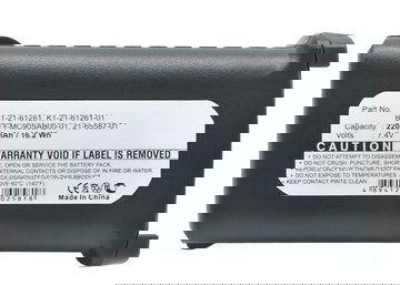 Symbol 21-61261-01 Battery for Symbol MC9190, MC9000, MC9050, MC9060, MC9060-G, MC909, MC9090, MC9097, MC909X-K MDE Barcode Scanner Battery Replacement - 2200mAh 7.4V Li Ion