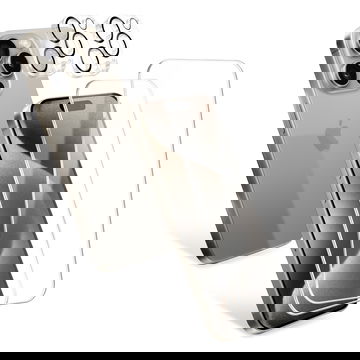 Apple iPhone 15 Pro max, 2x cristal de protección de cámara y 2x cristal de protección de pantalla 6,7 2.5D Case-friendly 9H 0,33mm Full Glue, protección de pantalla Tempered Glass