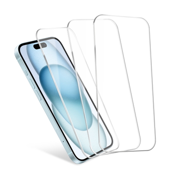 iPhone 15 2x Protector Cámara + 2x Protector Pantalla de CELLONIC