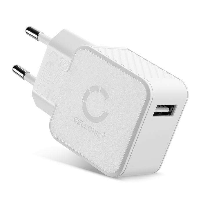 Apple iPhone 16e Cargador USB Adaptador USB para enchufes 2.4A Fuente de alimentación