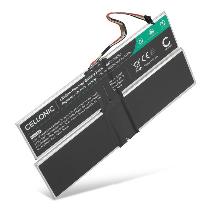 Batería Lenovo para ordenador portátil Lenovo ThinkPad X1 Fold Gen 1 6400mAh 7.72V  de CELLONIC
