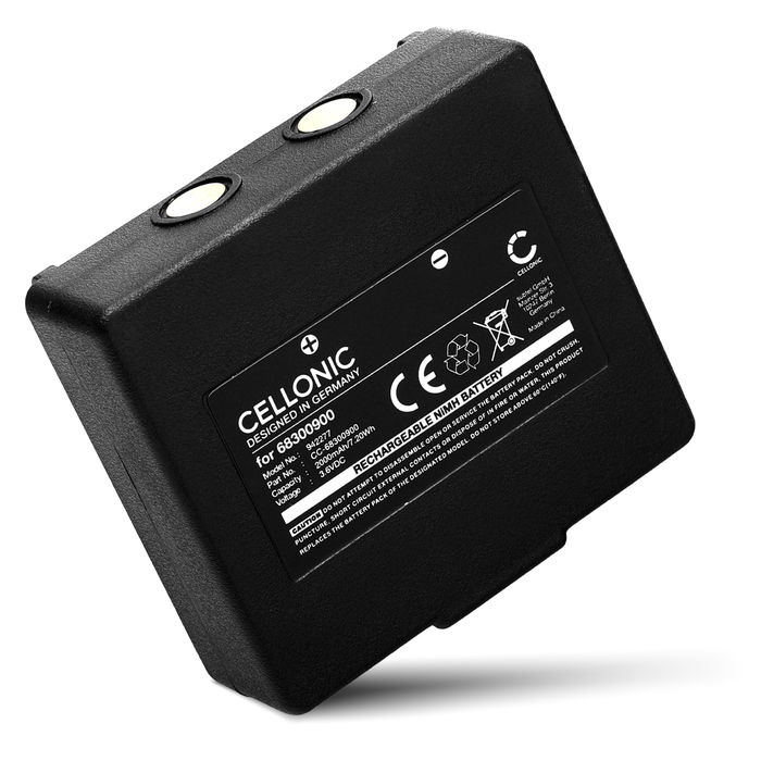 Batería para Abitron Mini Hetronic CS 434 HET300 HT-01 Mini FBH300 Nova Mini Potain P-63418-95 2000mAh 3.6V de CELLONIC