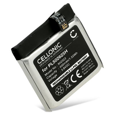 Batería para Amazfit GTR - 47mm, A19029 - PL502625H (400mAh ) Batería de Reemplazo