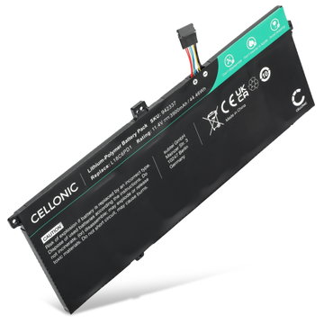 Batería Lenovo para ordenador portátil Lenovo ThinkPad T14s, X390, X13 Gen 1,Gen 2, Gen 3, Gen 4, X395, TP00106A, L18M6PD2 3900mAh 11.4V  de CELLONIC
