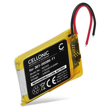 Batería para Garmin Forerunner 245, Forerunner 245 Music - 361-00086-11 (170mAh ) Batería de Reemplazo