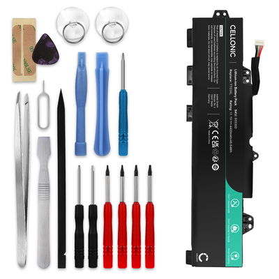Batería para ordenador portátil HP EliteBook 755 G5 / 850 G5 / ZBook 15U G5 + Werkzeug-Set 4400mAh 11.55V + Juego de herramientas de CELLONIC