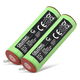 2x Battery (1800mAh, 1.2V)